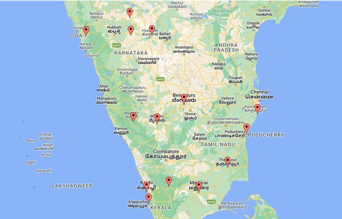 Le Grand Sud (le meilleur de l’Inde du sud)